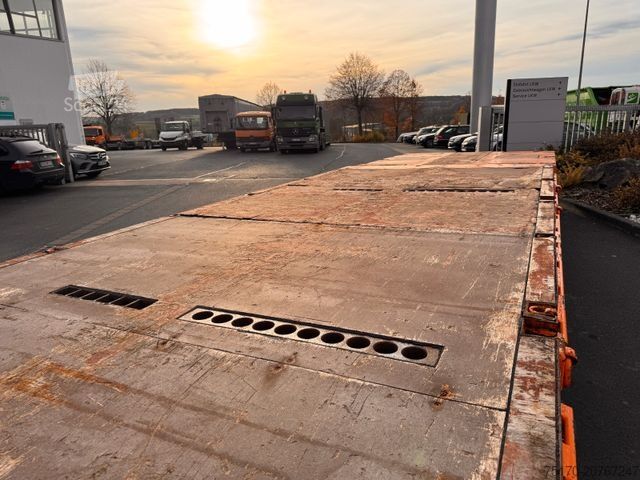 Tieflader-Sattelauflieger DINKEL DSAFA 36000 Schräglader/Tieflader 2x Lenkachse