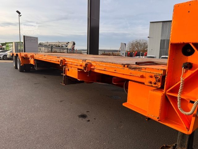 Tieflader-Sattelauflieger DINKEL DSAFA 36000 Schräglader/Tieflader 2x Lenkachse