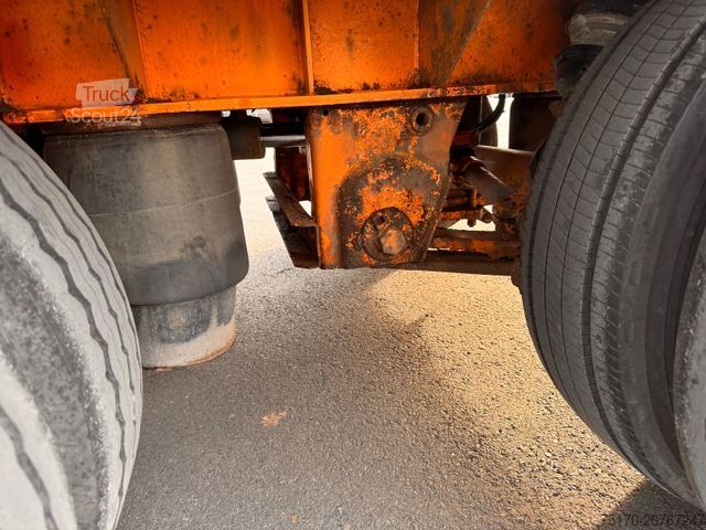 Tieflader-Sattelauflieger DINKEL DSAFA 36000 Schräglader/Tieflader 2x Lenkachse