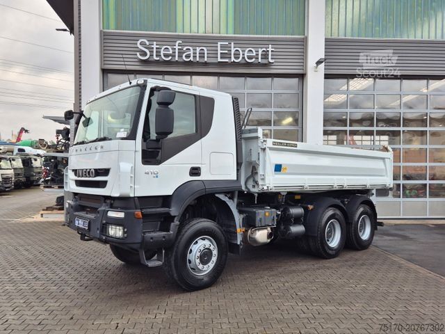 Autocarro ribaltabile IVECO Trakker AT260T41W 6x6 Meiller AHK
