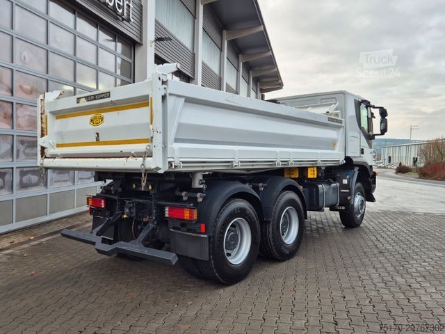 Autocarro ribaltabile IVECO Trakker AT260T41W 6x6 Meiller AHK