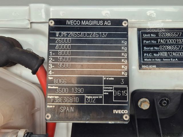 Autocarro ribaltabile IVECO Trakker AT260T41W 6x6 Meiller AHK