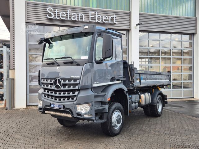 Pašizgāzējs kravas automašīna MERCEDES-BENZ Arocs 1840 AK 4x4 Meiller Retarder AHK