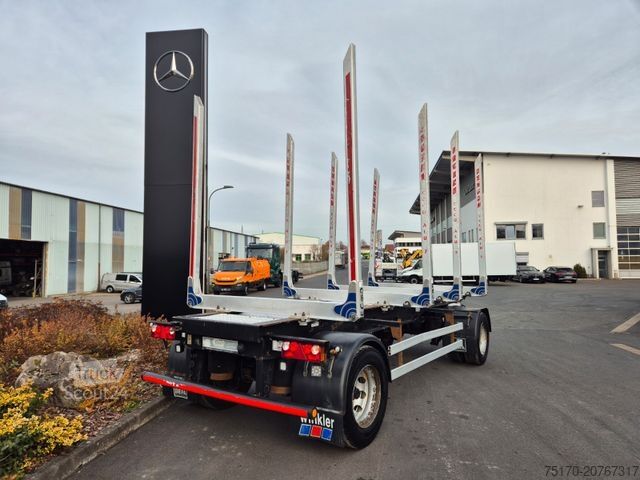 Holztransport Anhänger Befa 2S24LZ63 BPW