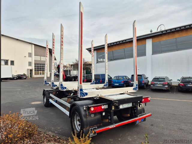Holztransport Anhänger Befa 2S24LZ63 BPW