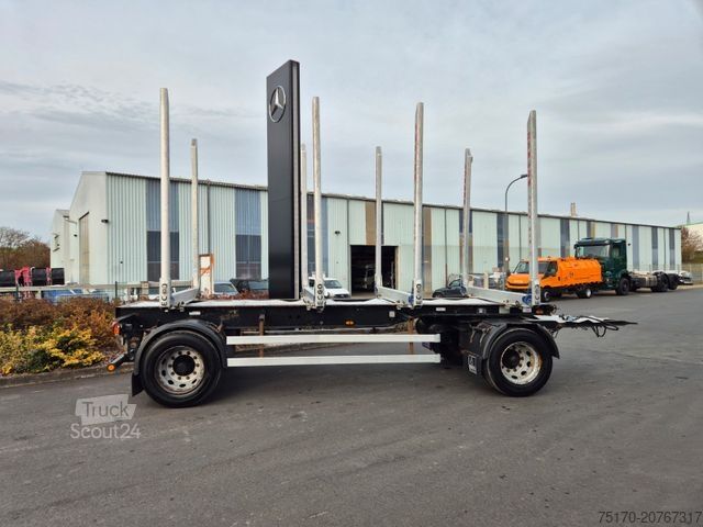 Holztransport Anhänger Befa 2S24LZ63 BPW