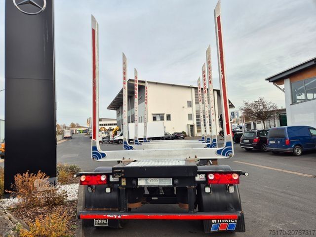 Holztransport Anhänger Befa 2S24LZ63 BPW