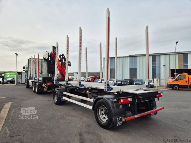 Holztransport Anhänger Befa 2S24LZ63 BPW