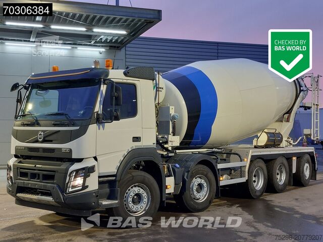Mixeur Volvo FMX 460 10X4 NL-Truck 15m3 Stetter AM 15 FHC BL...