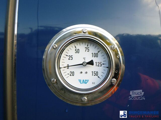 Réservoir L.A.G. Food tank inox 32 m3 / 3 comp + pump, steaming ...