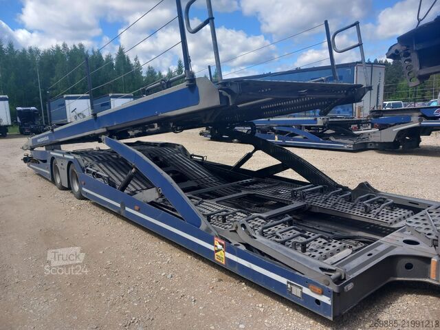Automobilių pervežimo sunkvežimis Mercedes-Benz ACTROS 1843 Car carrier + Lohr WXS