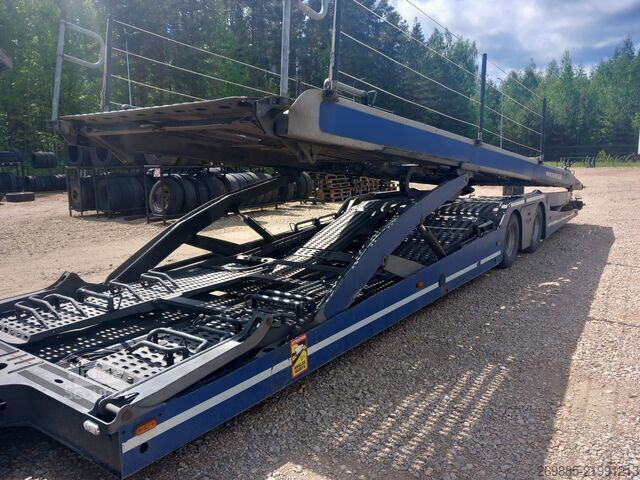 Automobilių pervežimo sunkvežimis Mercedes-Benz ACTROS 1843 Car carrier + Lohr WXS