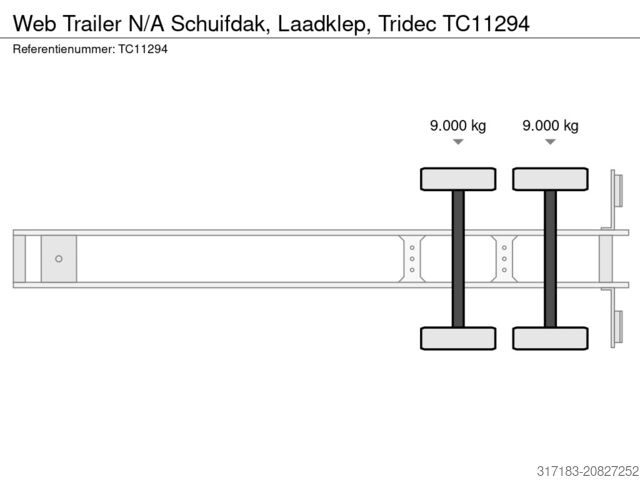 Teloni scorrevoli Web Trailer N/A Schuifdak, Laadklep, Tridec