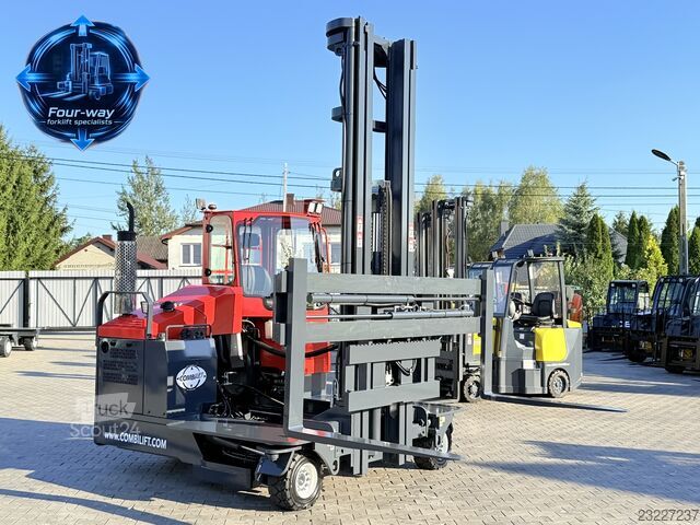 чотири-напрямний навантажувач Combilift C4500 GAS TRIPLEX 8400 WIDE POSITIONER