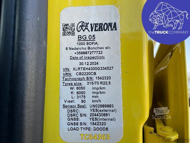 Standard-SZM DAF XF Euro6 430