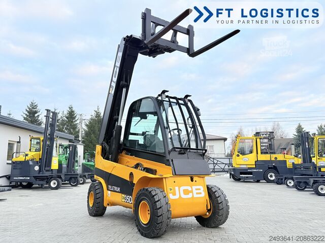 Teleszkópos rakodó JCB TLT 35D 4X4 CABIN POSITIONER NEW TIRES