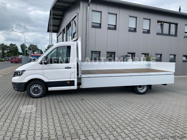 Pick-up bestelwagen VOLKSWAGEN Crafter 50 3,5t ALU PRITSCHE AHK NAVI KLIMA TEMP