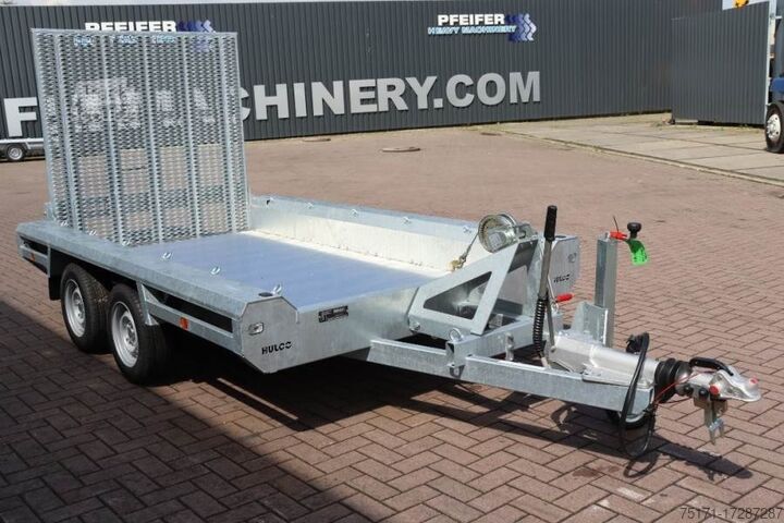 Remorcă Hulco Terrax-2 3500kg cu 2 axe, capacitate 2,770 kg, Hulco Terrax-2 3500kg 2 Axel Trailer, 2.770 kg Capacity,