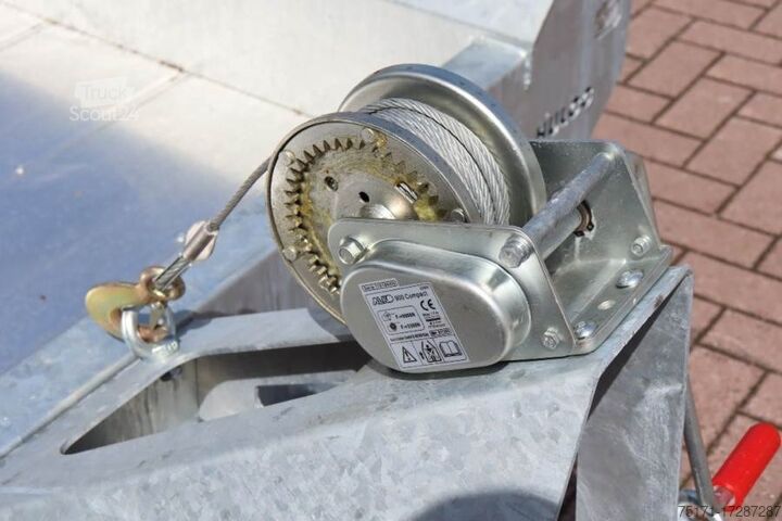 Remorcă Hulco Terrax-2 3500kg cu 2 axe, capacitate 2,770 kg, Hulco Terrax-2 3500kg 2 Axel Trailer, 2.770 kg Capacity,