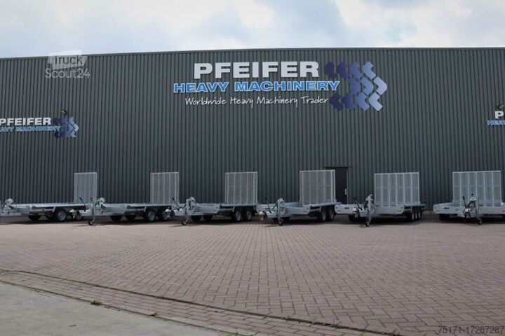 Remorcă Hulco Terrax-2 3500kg cu 2 axe, capacitate 2,770 kg, Hulco Terrax-2 3500kg 2 Axel Trailer, 2.770 kg Capacity,