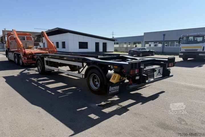 Remorcă cu șasiu interschimbabil  HKM Muldenanhänger / Swiss-Vehicle