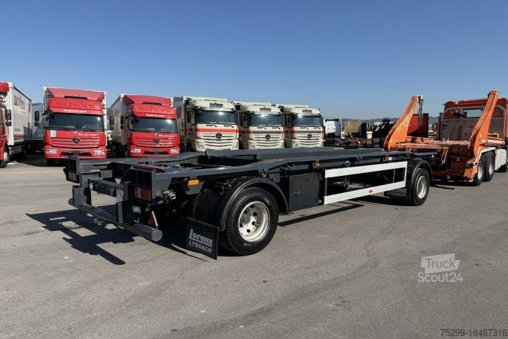 Remorcă cu șasiu interschimbabil  HKM Muldenanhänger / Swiss-Vehicle