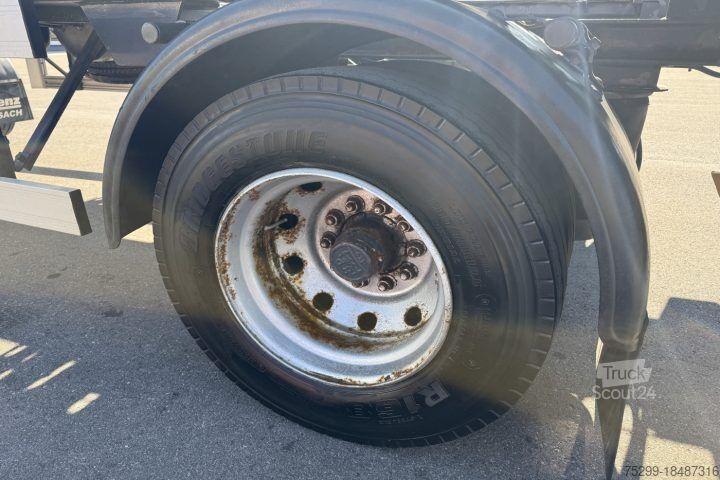 Remorcă cu șasiu interschimbabil  HKM Muldenanhänger / Swiss-Vehicle