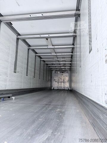 Tieflader-Sattelauflieger SCHMITZ 3-ACHS KüHLAUFLIEGER,  THERMO KING, DOPPELSTOCK