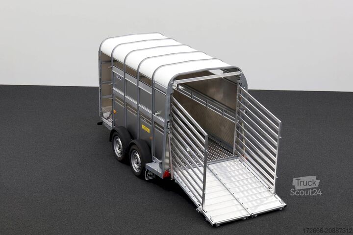 állatszállító pótkocsi Ifor Williams TA5|10x6|RAMPE-/TÜR-KOMBI 311X156X183cm