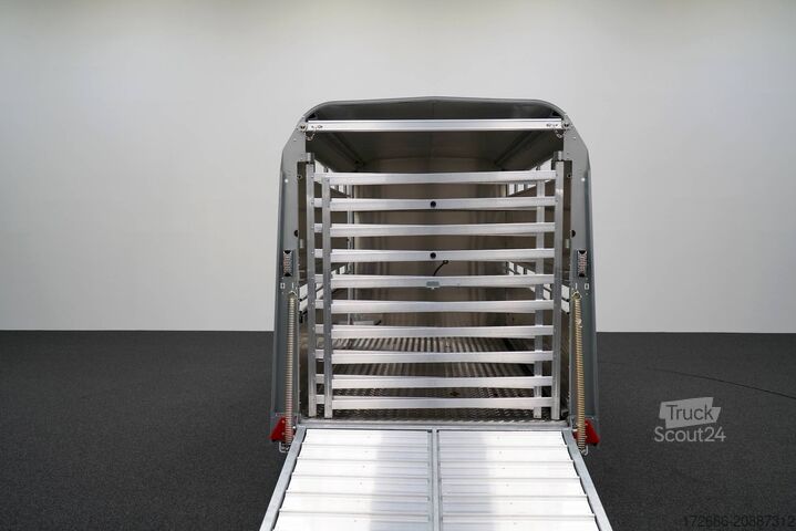 állatszállító pótkocsi Ifor Williams TA5|10x6|RAMPE-/TÜR-KOMBI 311X156X183cm