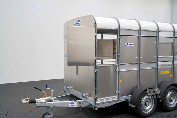 állatszállító pótkocsi Ifor Williams TA5|10x6|RAMPE-/TÜR-KOMBI 311X156X183cm