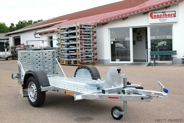 Motorradanhänger VEZEKO MOTOVAN 750 kg 245x88 cm Motorradtransporter