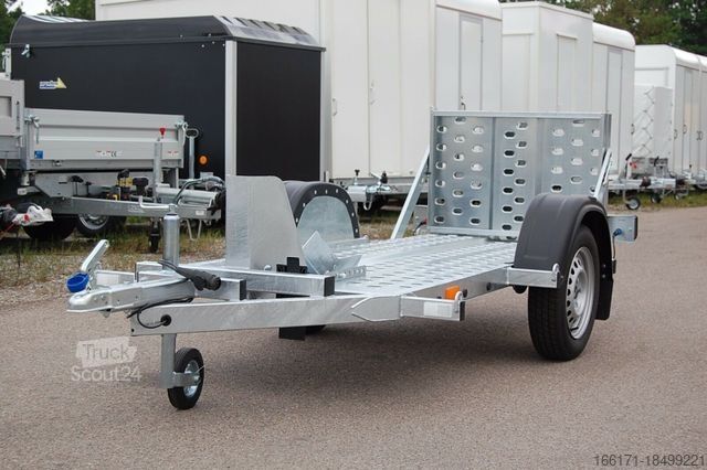 Motorradanhänger VEZEKO MOTOVAN 750 kg 245x88 cm Motorradtransporter