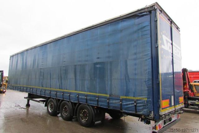 Ανοιχτό ημιρυμουλκούμενο με μουσαμά KÖGEL SN 24 - Tautliner MEGA - SAF - Nr.: 178