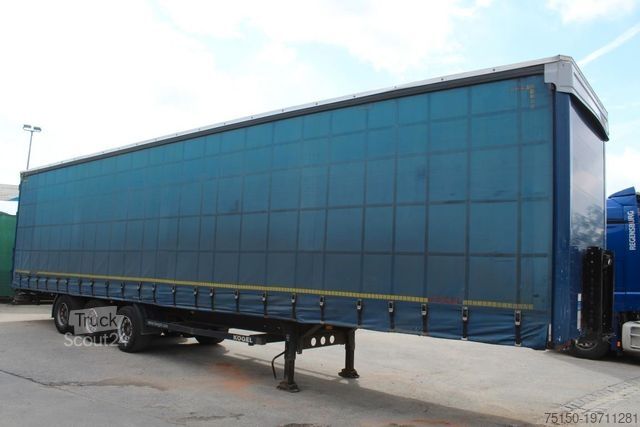 Ανοιχτό ημιρυμουλκούμενο με μουσαμά KÖGEL SN 24 - Tautliner MEGA - SAF - Nr.: 182