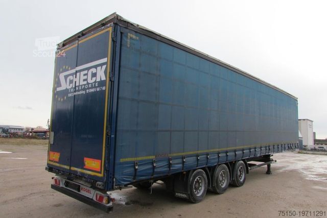 Ανοιχτό ημιρυμουλκούμενο με μουσαμά KÖGEL SN 24 - Tautliner MEGA - SAF - Nr.: 187