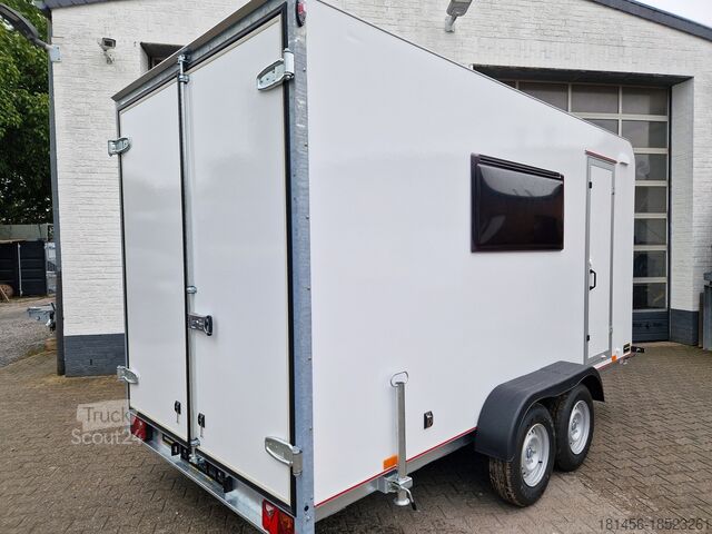 Bagagelabel trailershop Mobiler Werkstattcontainer / Büro