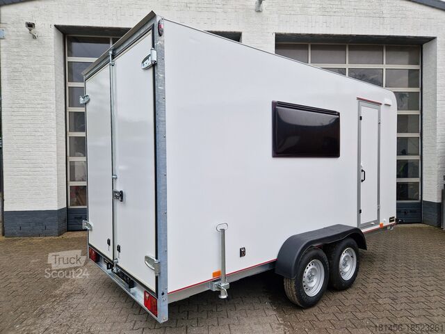 Bagagelabel trailershop Mobiler Werkstattcontainer / Büro