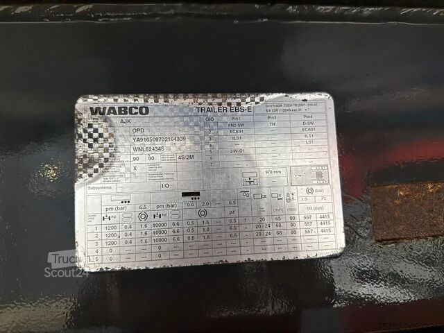 Benne AJK Hydraulische Kleppen Hardox Geisoleerd Liftas A...