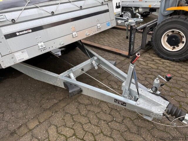 PKW-Anhänger Brenderup 2300S Stahl, 1,3 to. kippbar KV, 3010x1530x400mm, 100 km/h