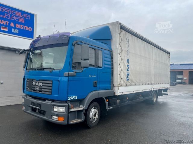 LKW mit Pritsche & Plane MAN TGL 12.240