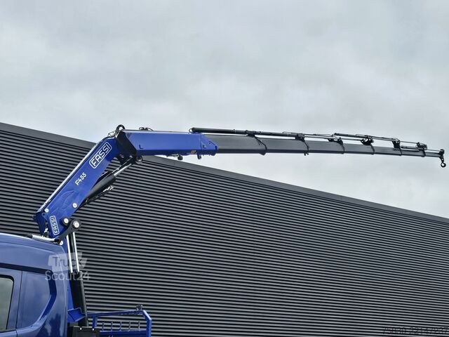 Piattaforma di carico Scania G500 6x2 / FASSI 45 t/m  CRANE / KRAN / GRUA