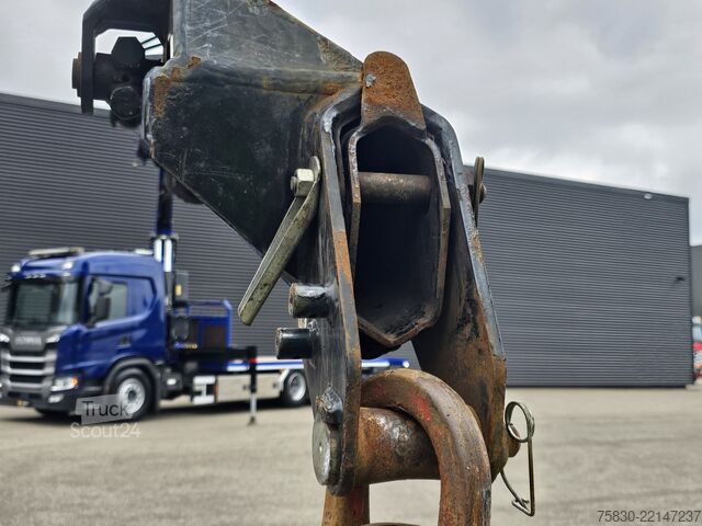 Piattaforma di carico Scania G500 6x2 / FASSI 45 t/m  CRANE / KRAN / GRUA