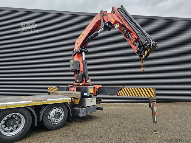 Plataforma de carga Mercedes-Benz ACTROS 2541 6x2 / PALFINGER 42 tm CRANE / KRAN