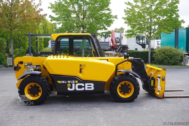 Teleskopiskie iekrāvēji JCB 525-60T5 / 2022 / 860 MTH! / joystick