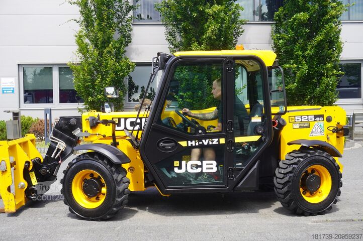 Teleskopiskie iekrāvēji JCB 525-60T5 / 2022 / 860 MTH! / joystick