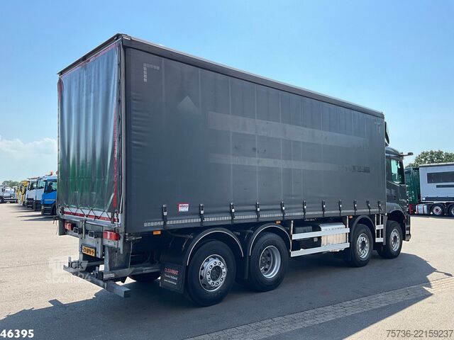 Schuifzeil Mercedes-Benz Arocs 3740 Euro 6 Schuifzeil met kooiaap aanslu...