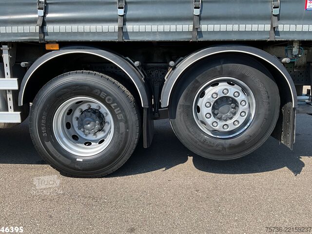 Schuifzeil Mercedes-Benz Arocs 3740 Euro 6 Schuifzeil met kooiaap aanslu...