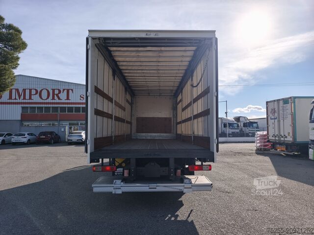 Camion plateau avec bâche RENAULT 18.320 D WIDE EURO 6