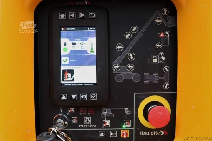 Telescopic platform Haulotte HT23RTJ Pro Valid inspection, *Guarantee! 22.5 m W